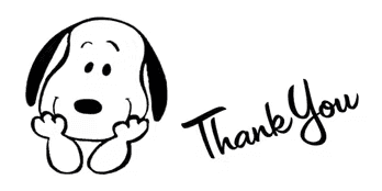 Hand-drawn thank-you illustration