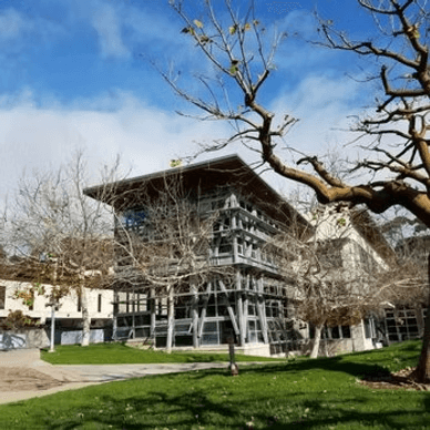 UCSD campus near the Women's Center