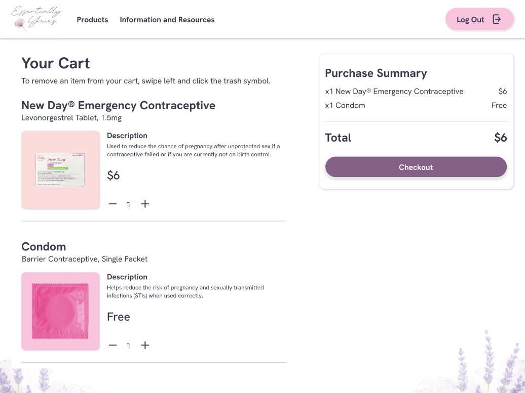 Review your cart